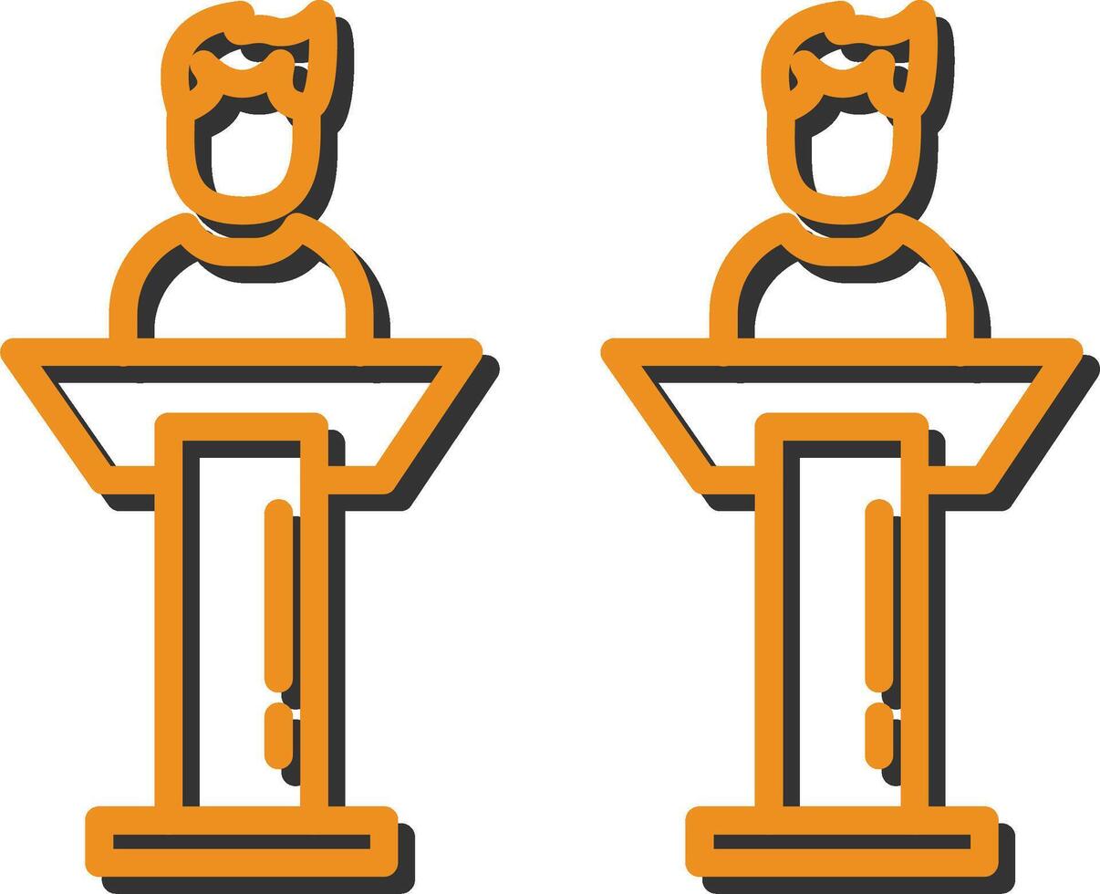 Debate Vector Icon