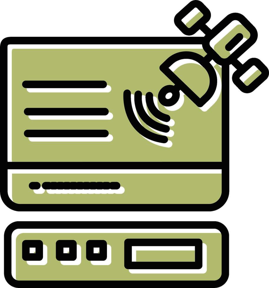 Satellite Vector Icon