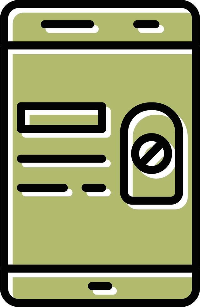 Do Not Disturb Vector Icon