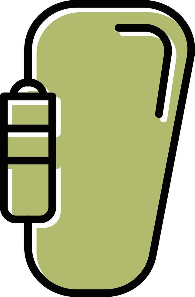Carabiner Vector Icon