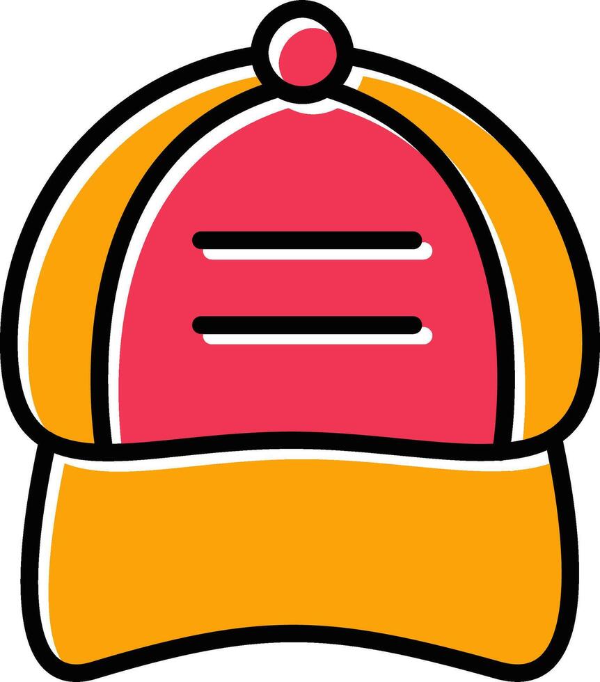 P Cap Vector Icon