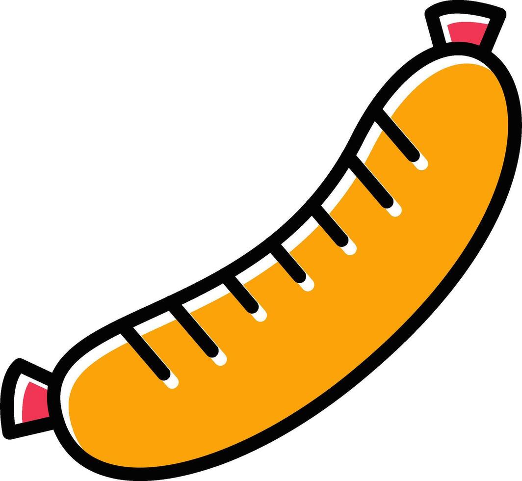 Sausages Vector Icon