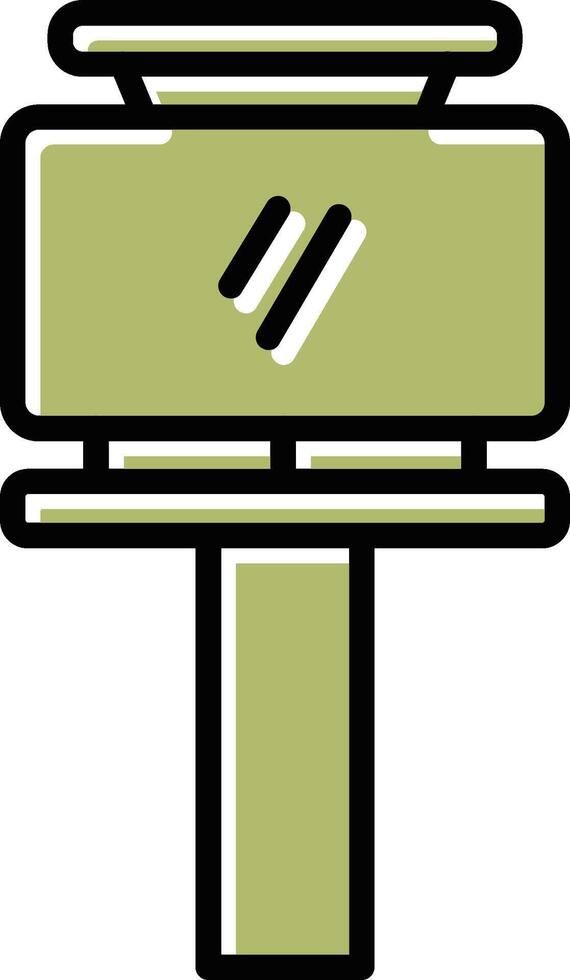 Billboard Vector Icon
