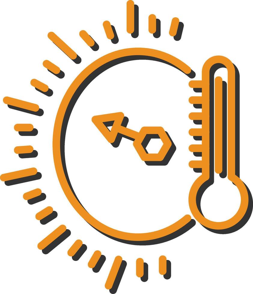 Temperature Indicator Vector Icon