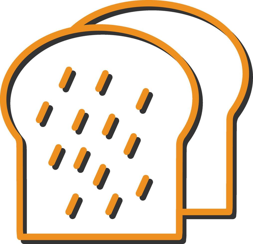 Toast Vector Icon