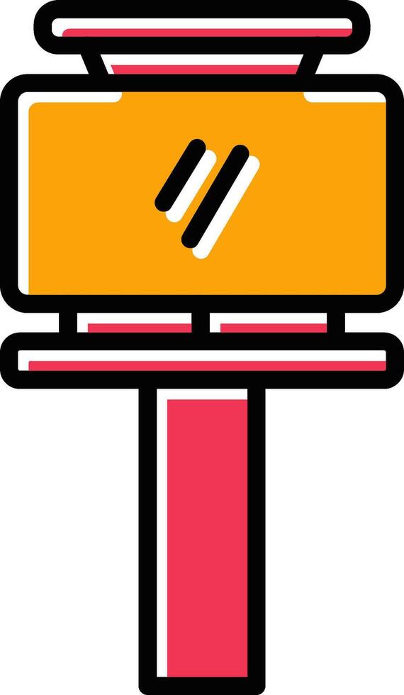 Billboard Vector Icon