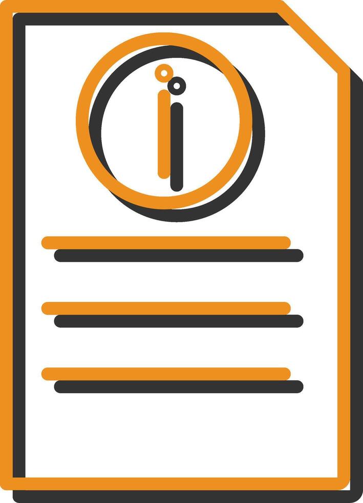 Information Document Vector Icon