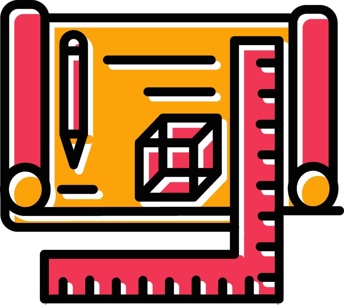 Blueprints Vector Icon