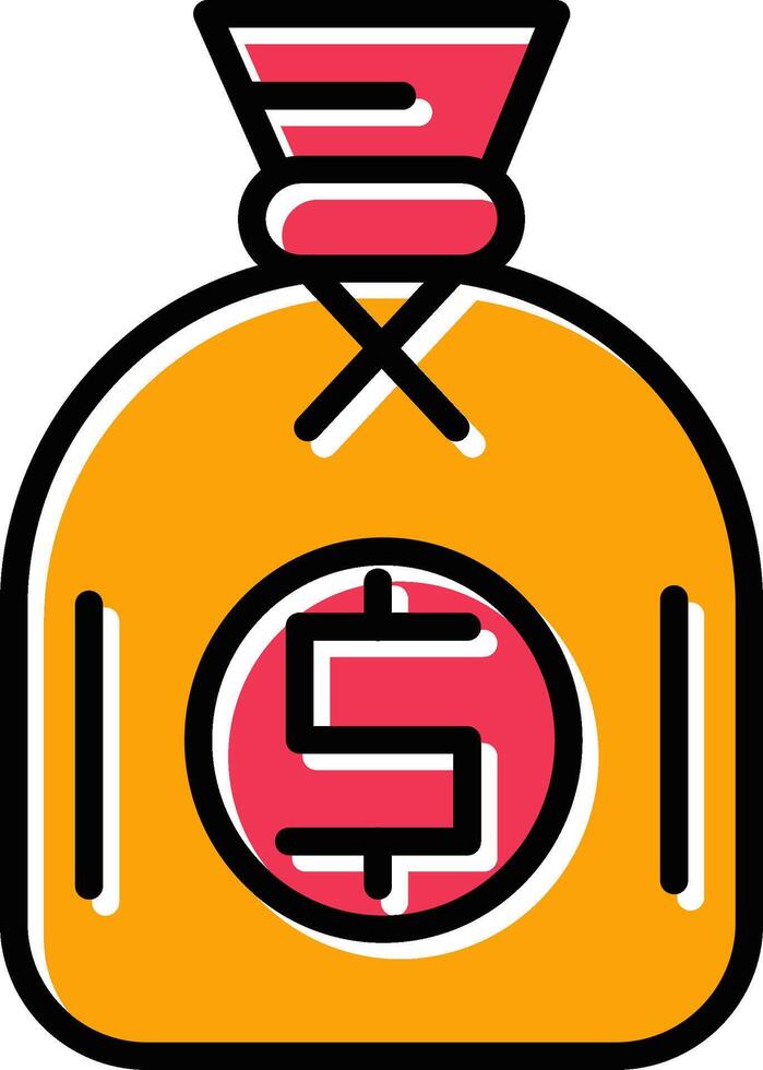 Dollar Sack Vector Icon