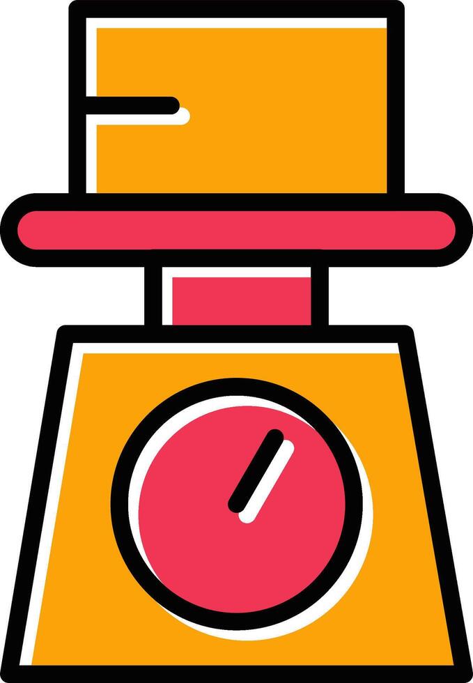 Weight Scale Vector Icon