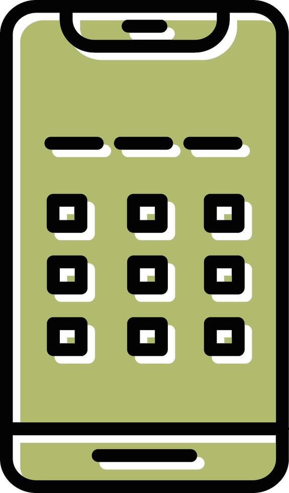 Enter Passcode Vector Icon