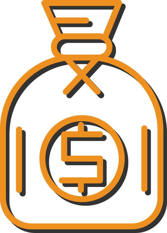 Dollar Sack Vector Icon