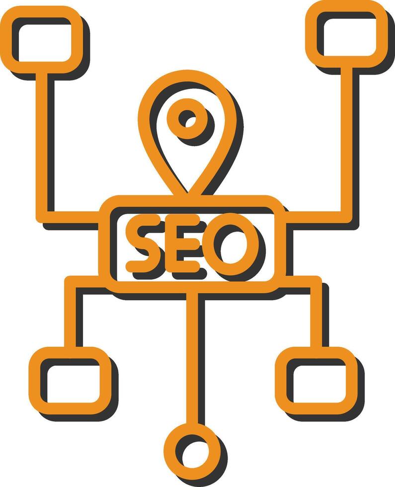 SEO Structure Vector Icon