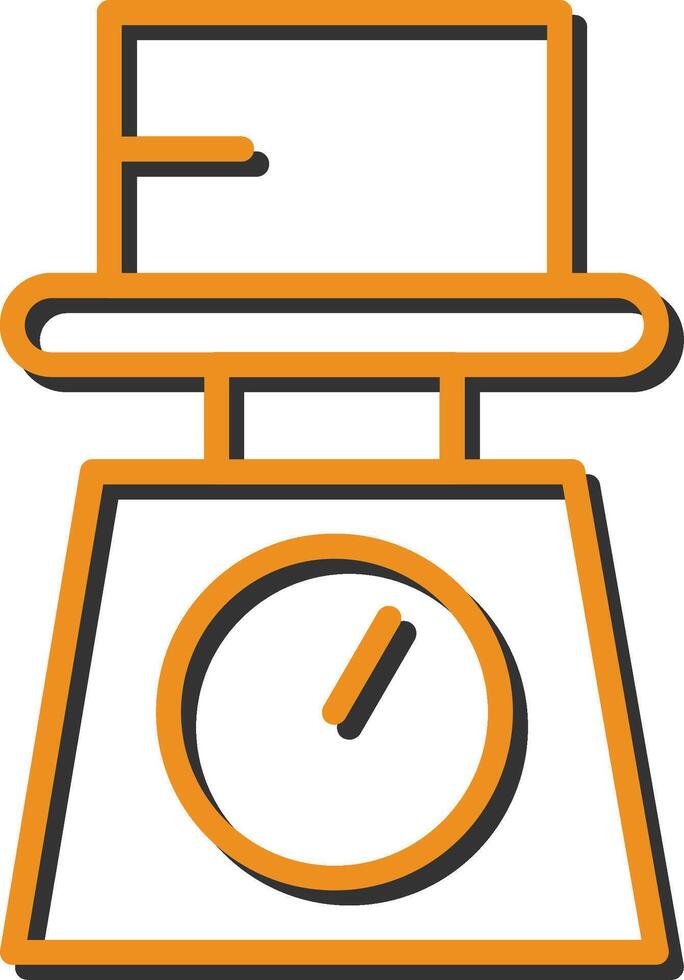 Weight Scale Vector Icon
