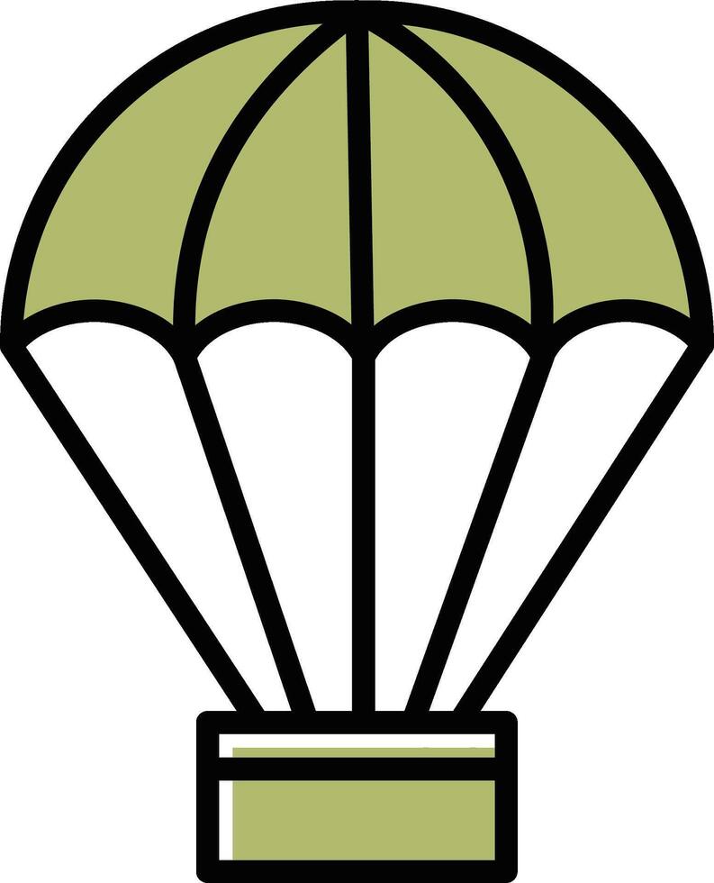 Parachute Vector Icon