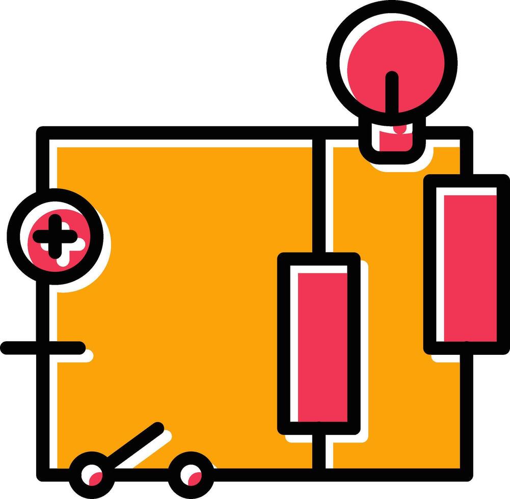 Electrical Circuit Vector Icon