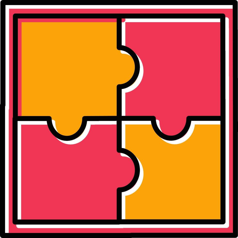 Puzzle Vector Icon