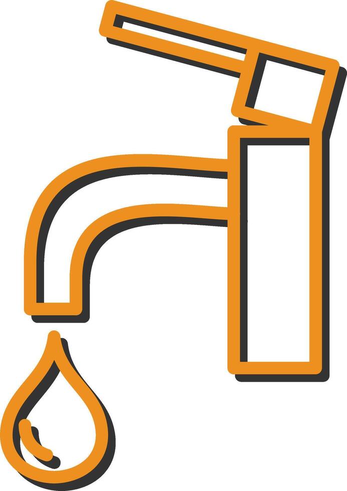 Water Tap Vector Icon
