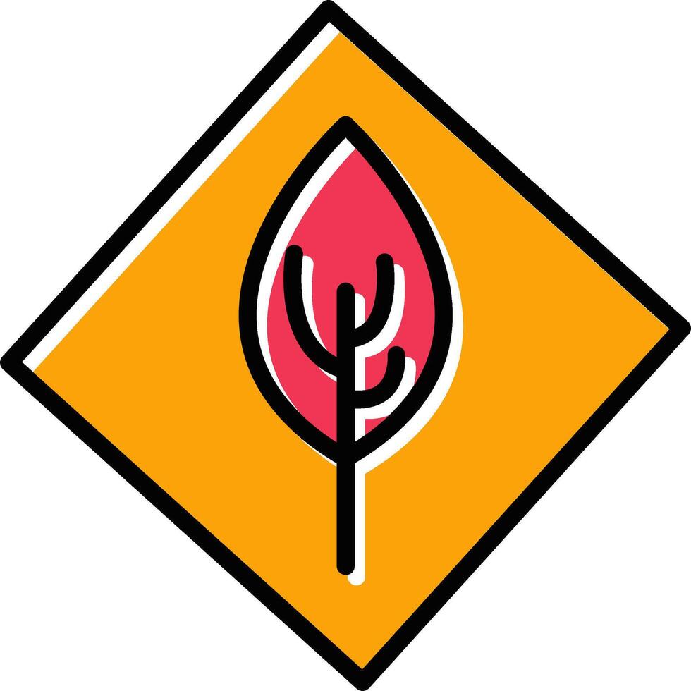 Environment Hazard Vector Icon