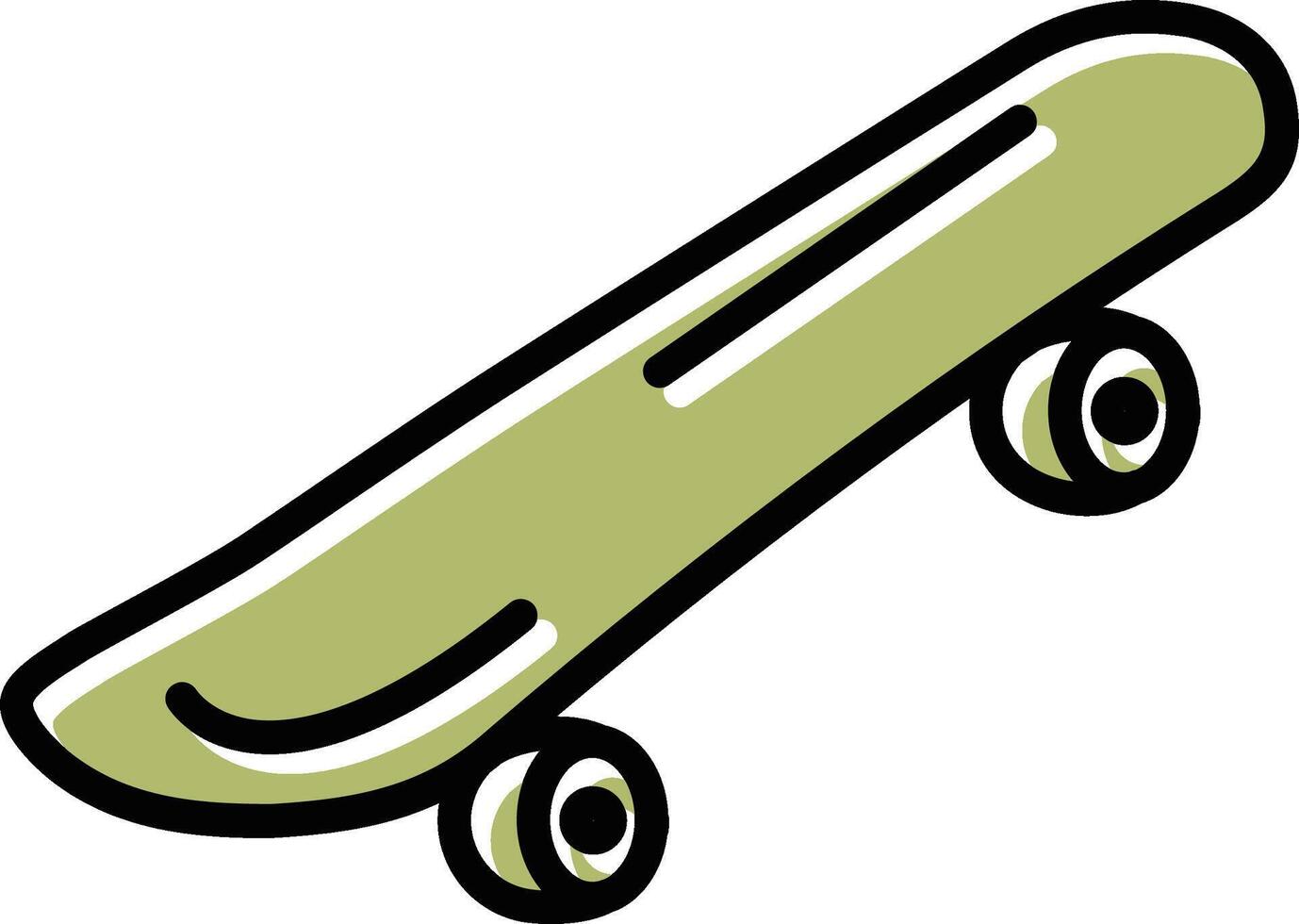 Skateboard Vector Icon