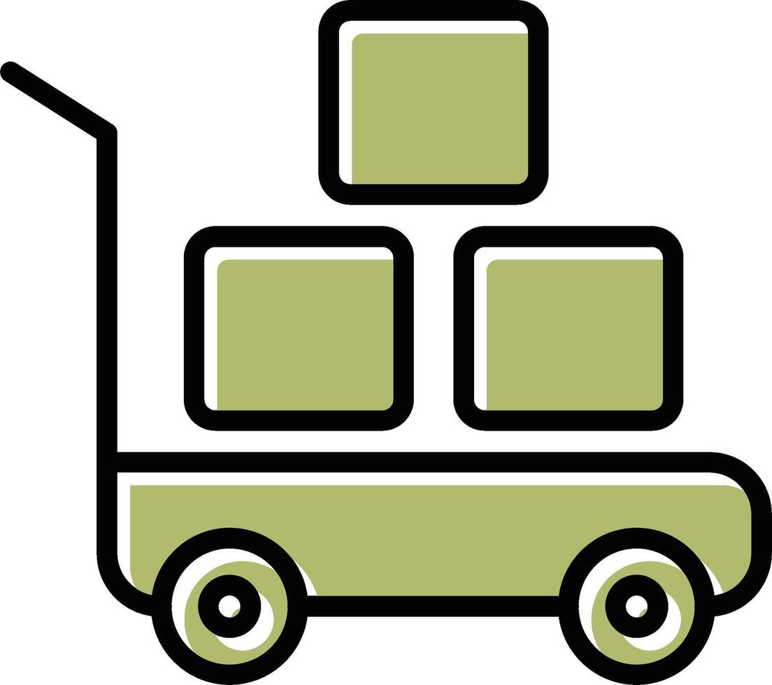 Pushcart Vector Icon