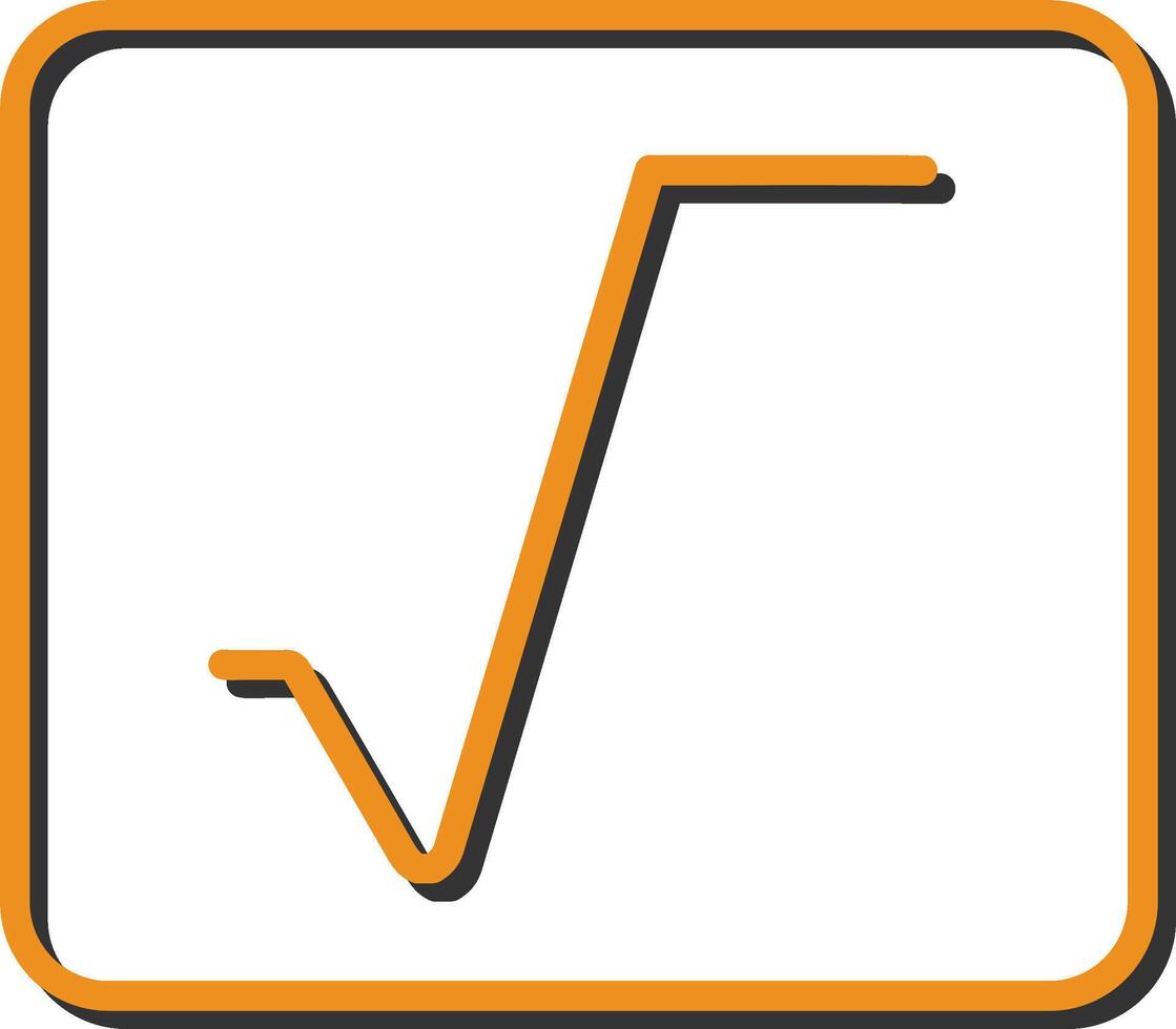 Square Root Vector Icon