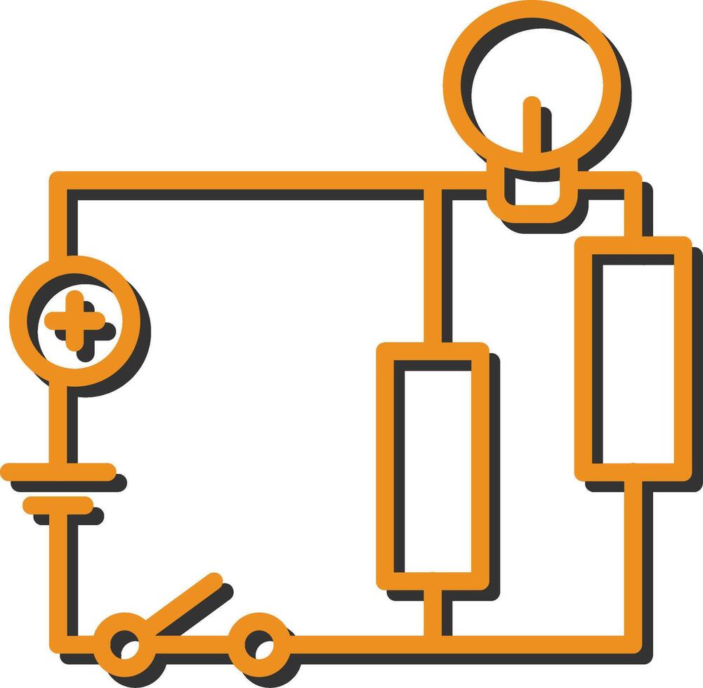 Electrical Circuit Vector Icon
