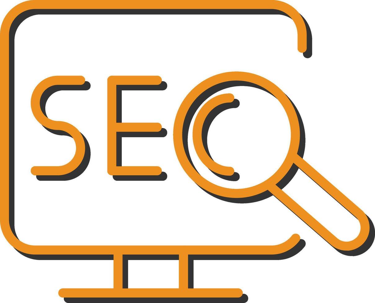 Search Engine Optimization Vector Icon