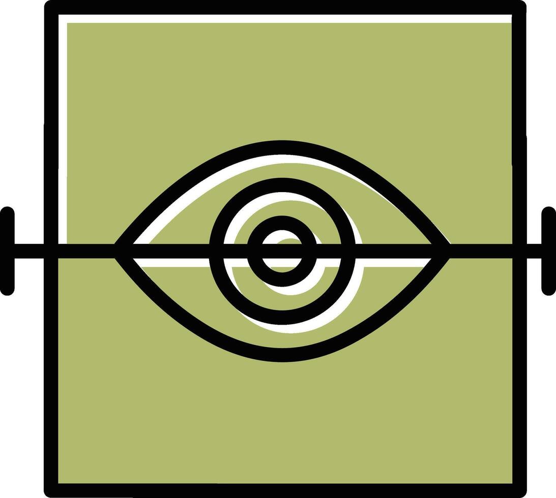 Eye Scan Vector Icon