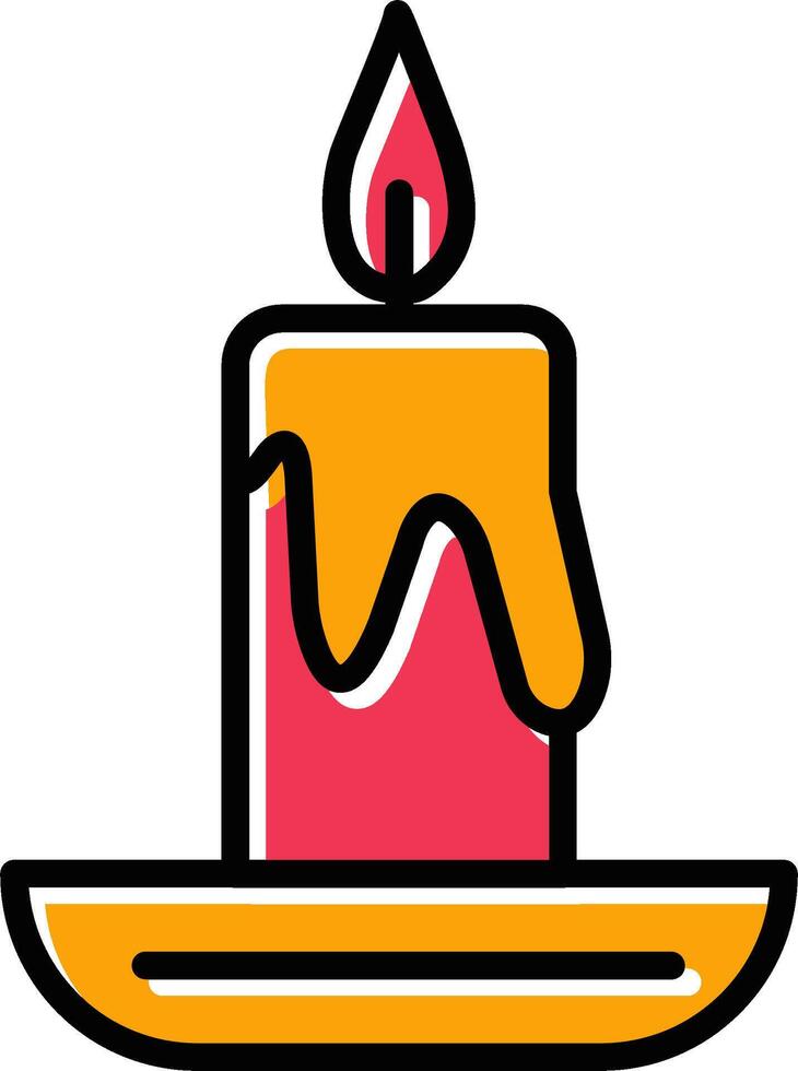 Candle Vector Icon