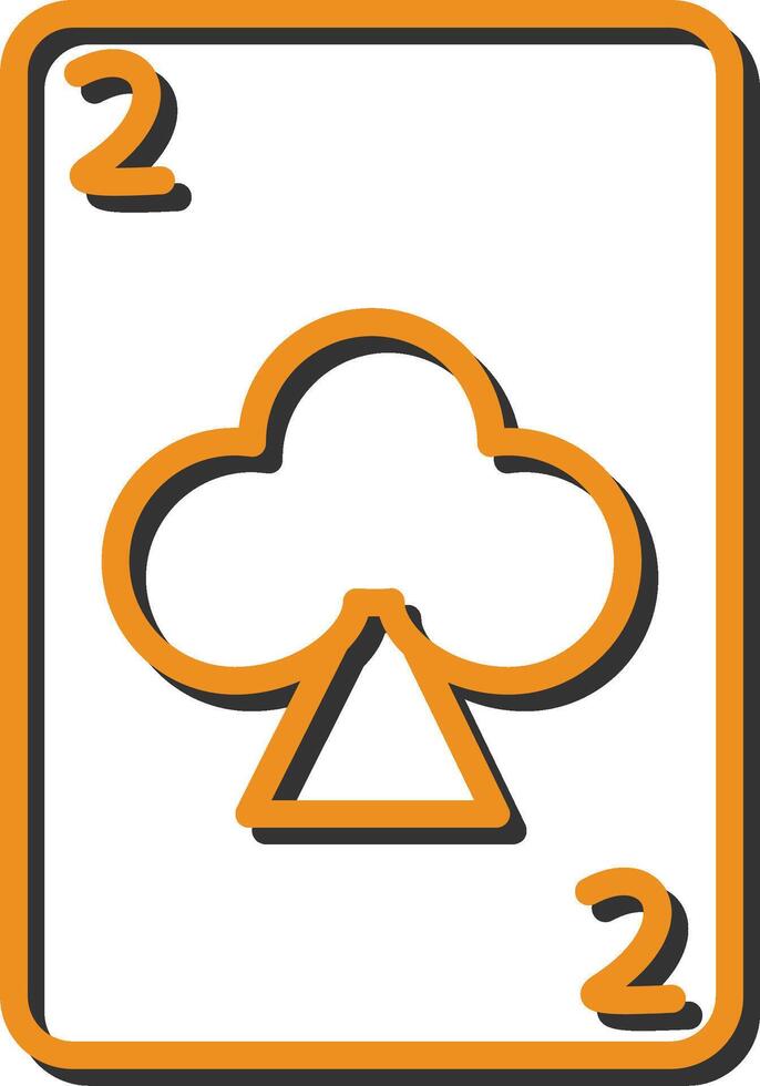 Clubs Card Vector Icon