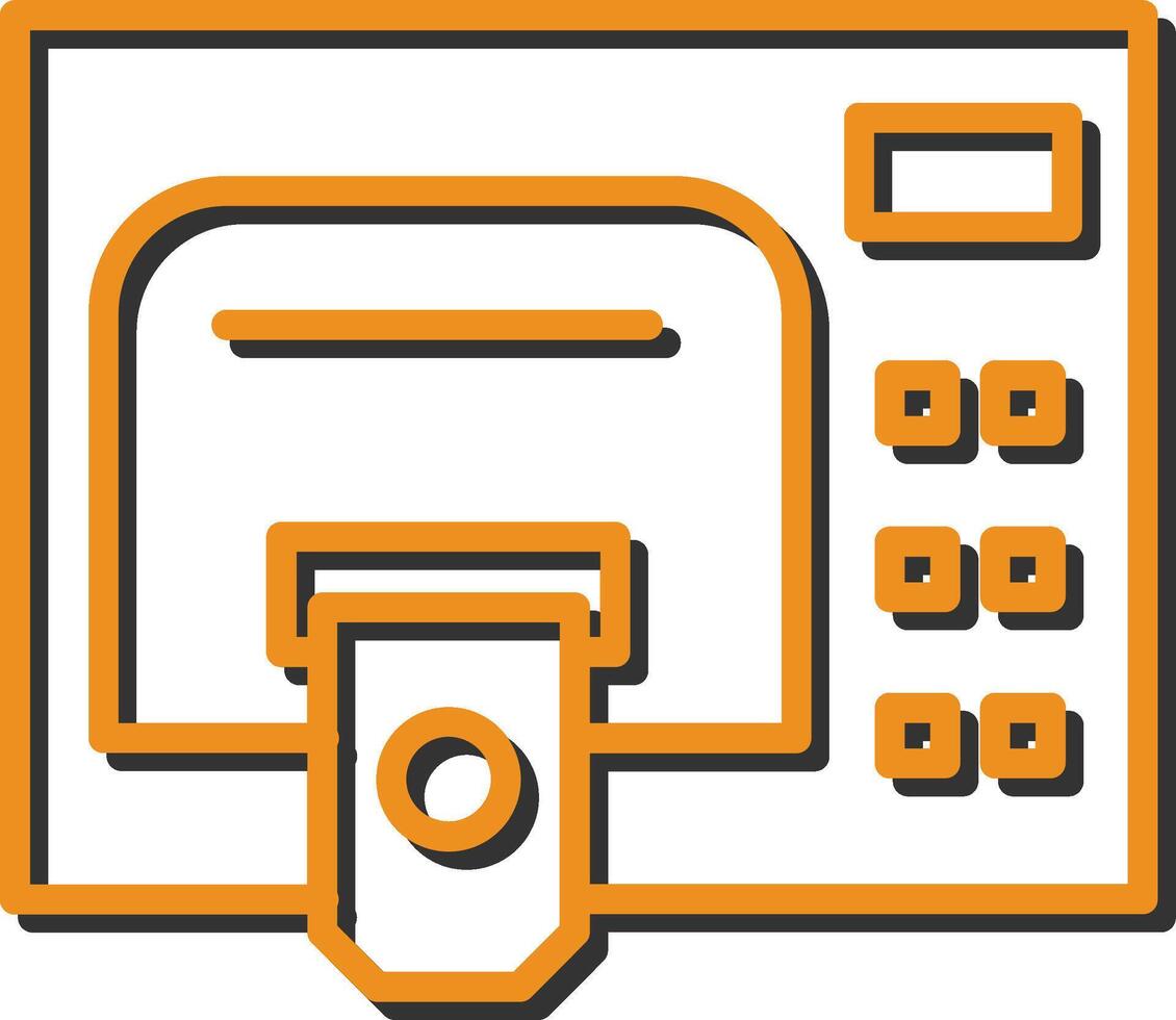 ATM Service Vector Icon