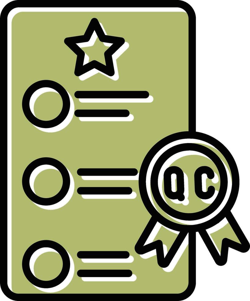 Quality Control Vector Icon