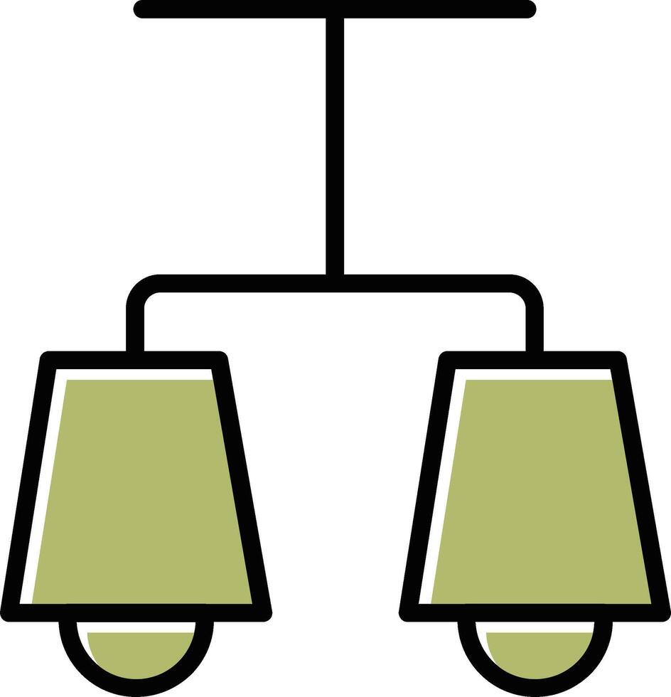 Lit Lamp Vector Icon