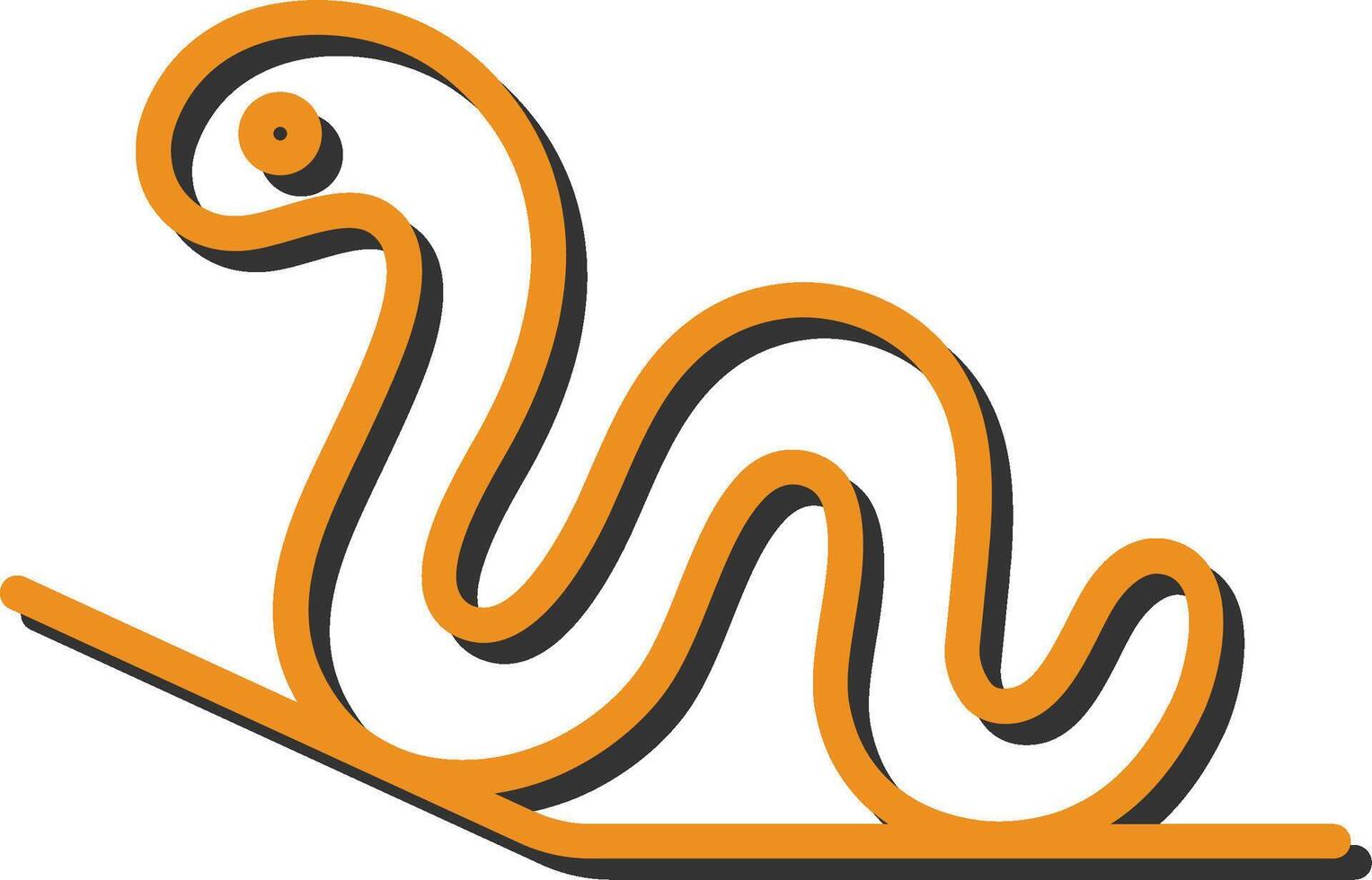 Worm Vector Icon