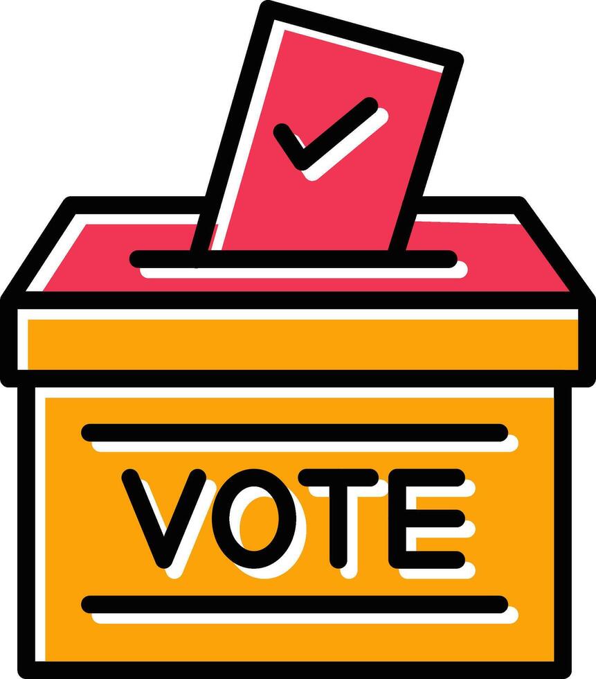 Ballot Vector Icon