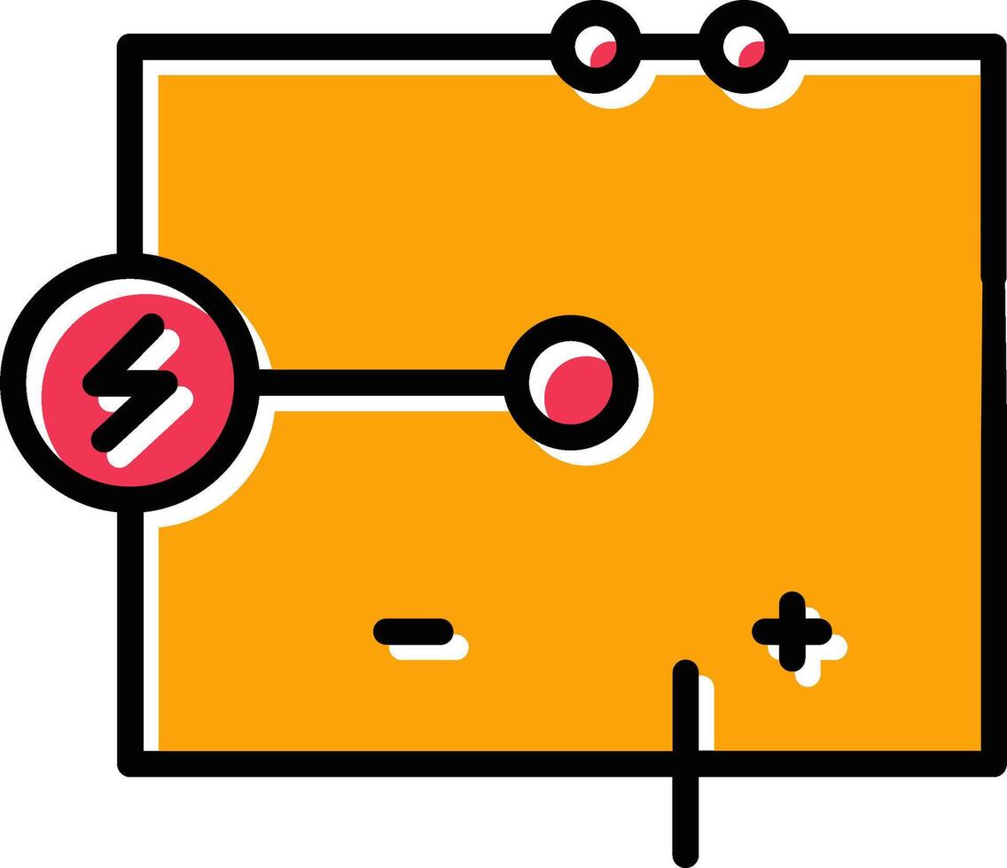 Electrical Circuit Vector Icon