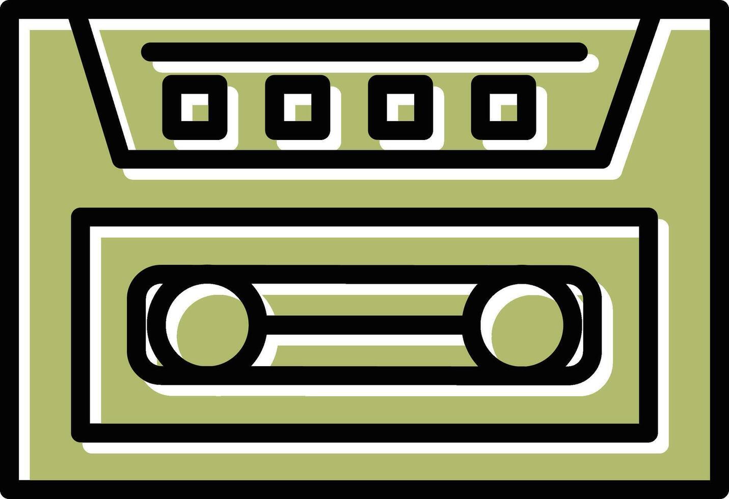 Cassette Vector Icon