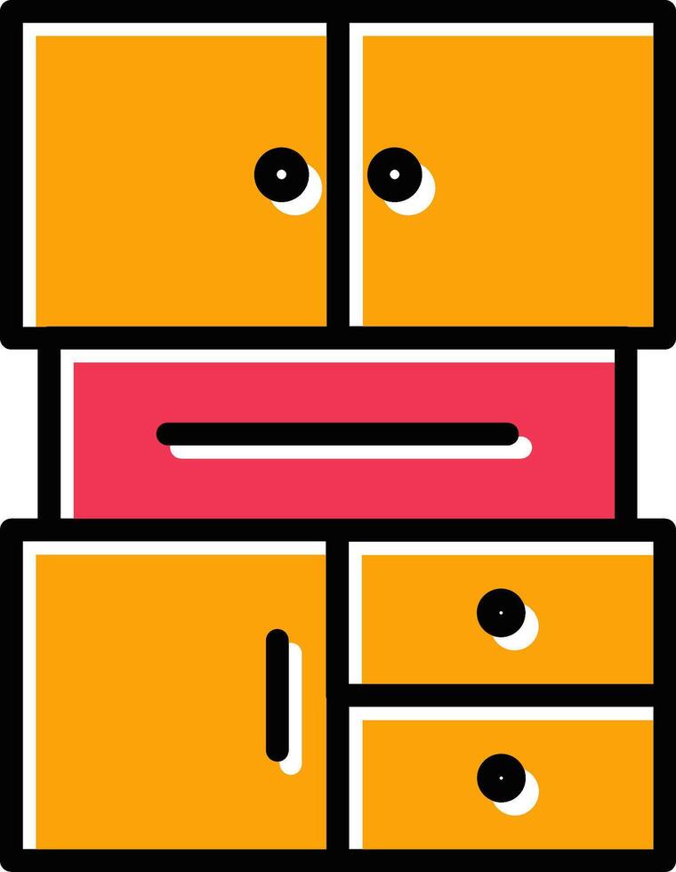 Cabinets Vector Icon