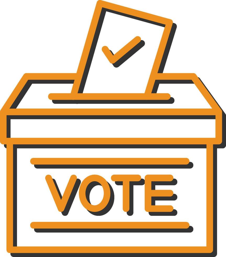 Ballot Vector Icon