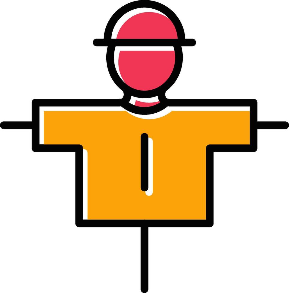 Scare Crow Vector Icon