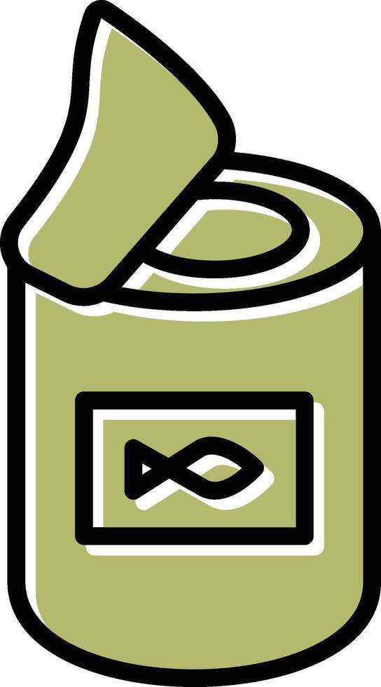 Canned Food Vector Icon