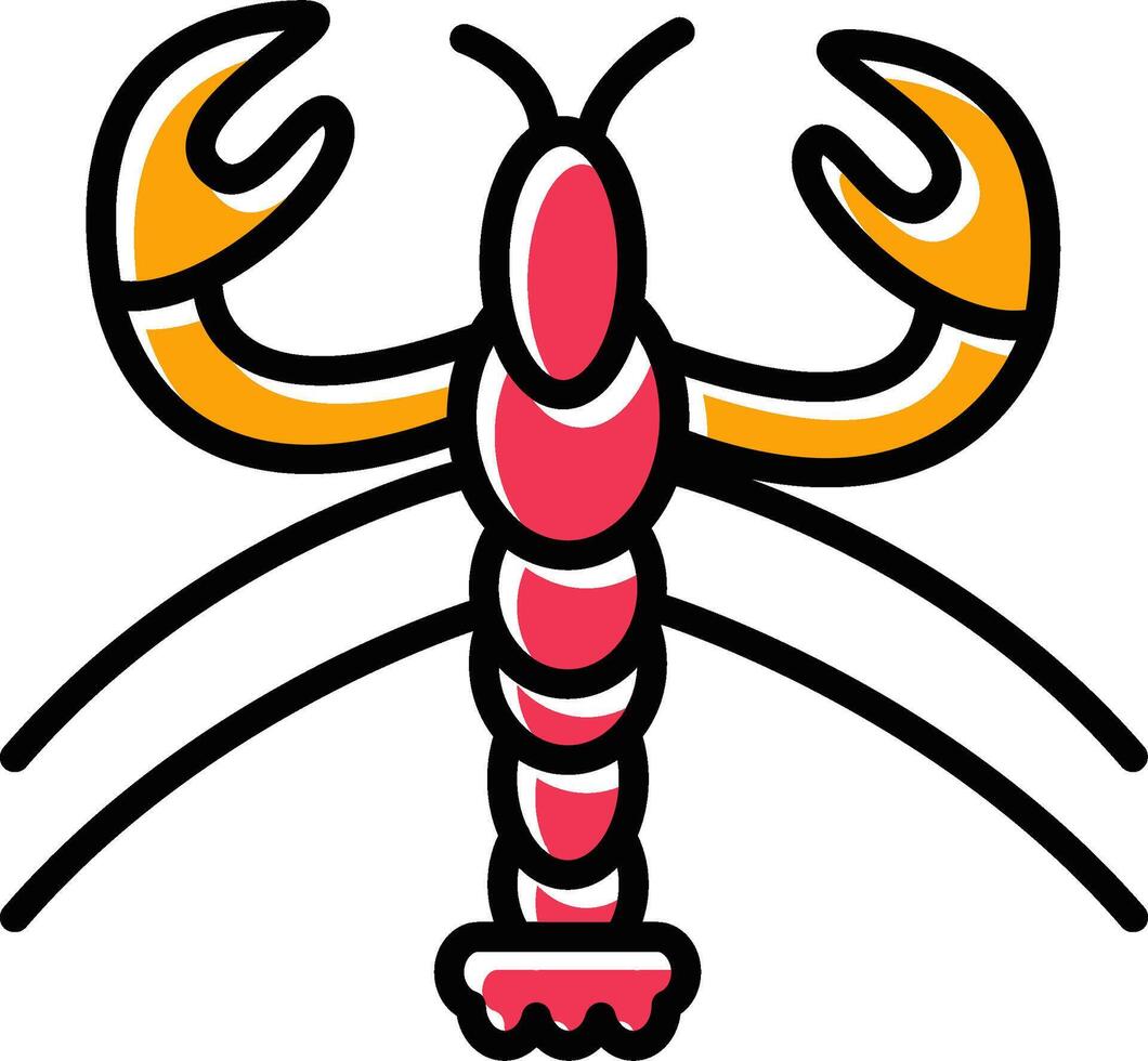 Lobster Vector Icon