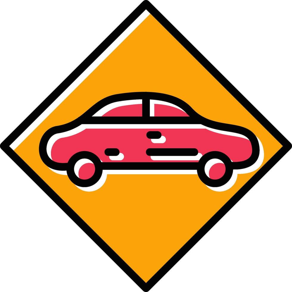 Dangerous Vehicle Vector Icon