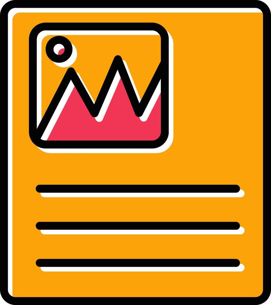 Picture Attachment Vector Icon