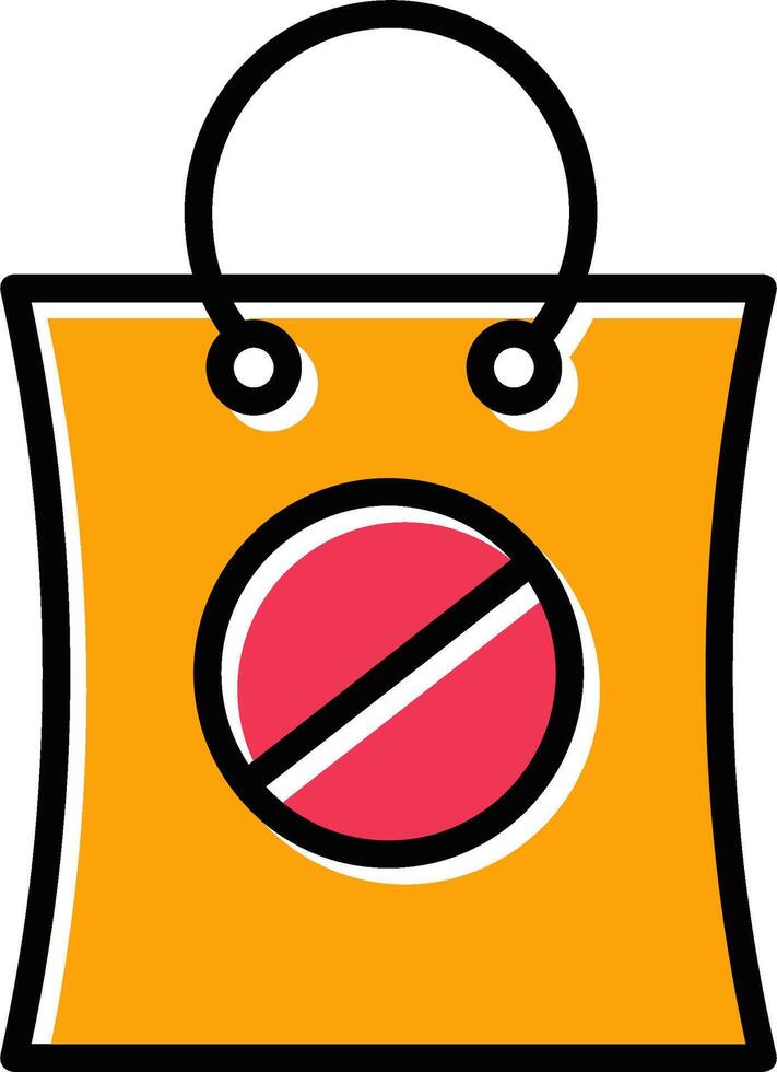 Pesticide Bags Vector Icon