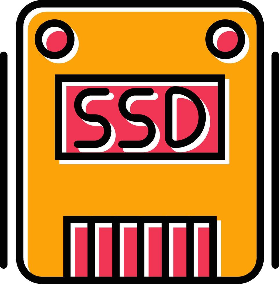 SSD Vector Icon