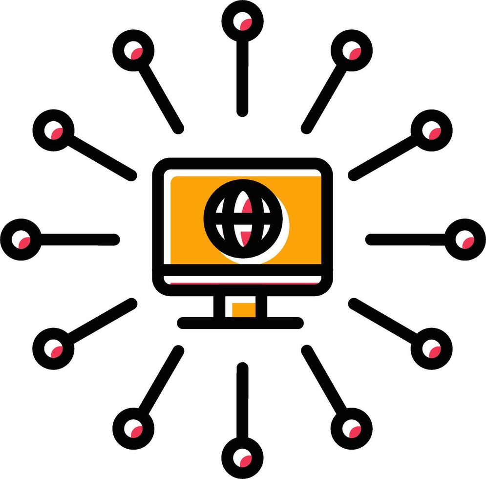Networks Vector Icon