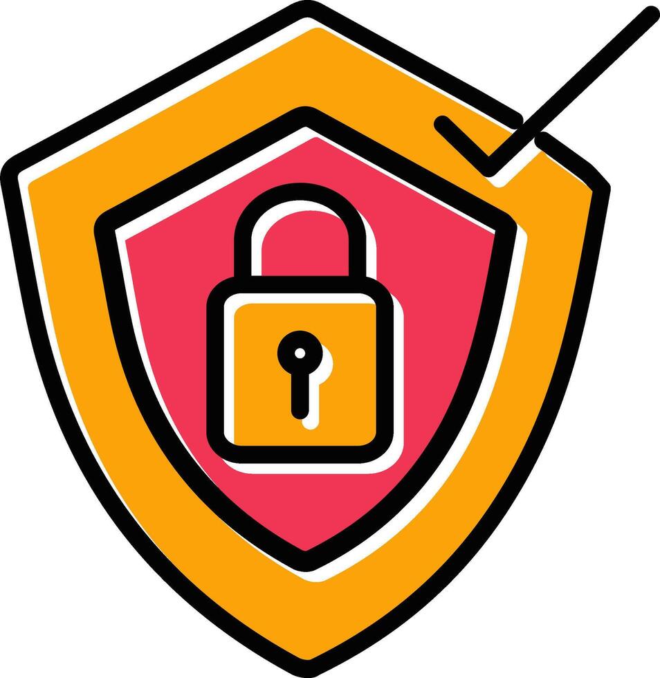 Verified Protection Vector Icon