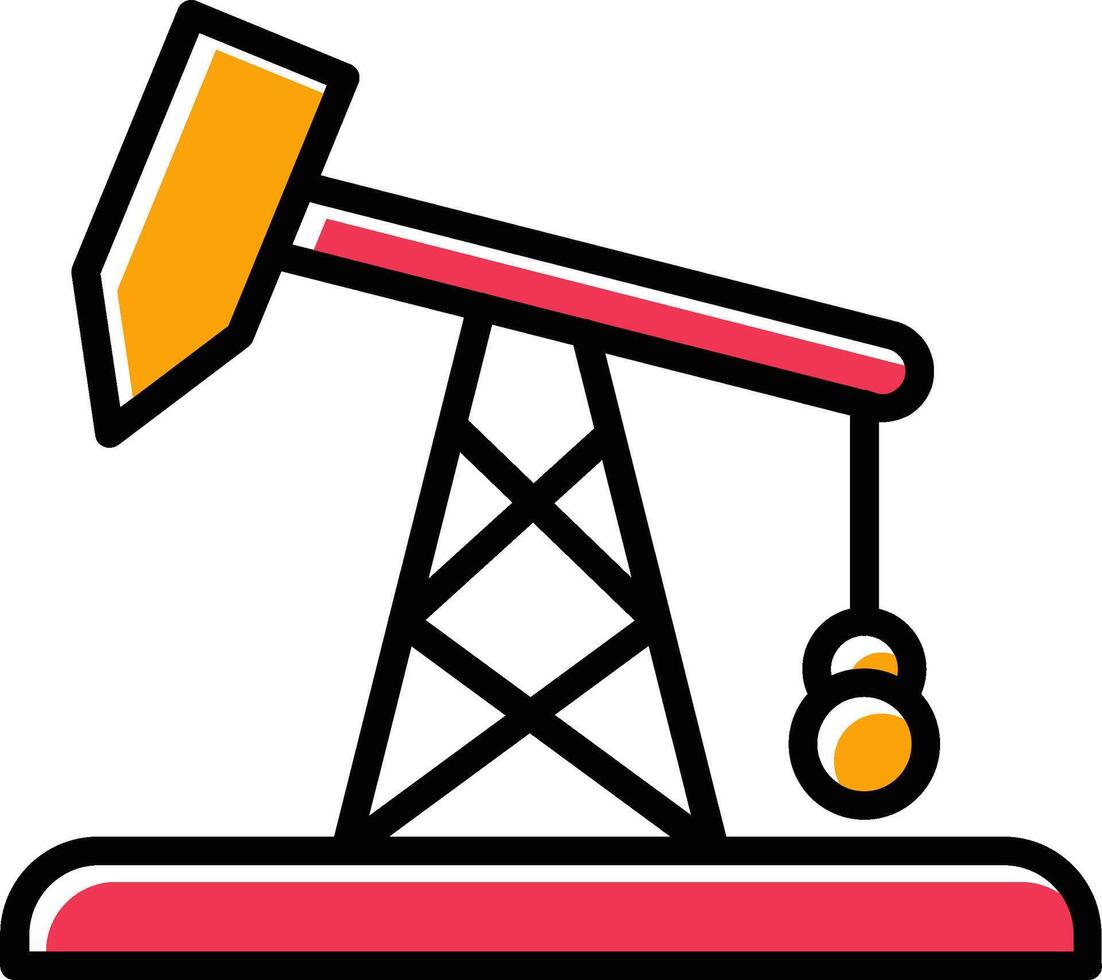 Pumpjack Vector Icon